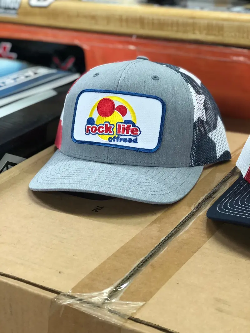 Rock Life Patch Snap Back Trucker Cap 1