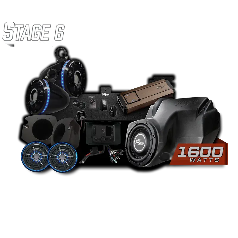Rzr® Elite Series Stage 6 Stereo Kit | Utvs-Rzr-S6-E 1