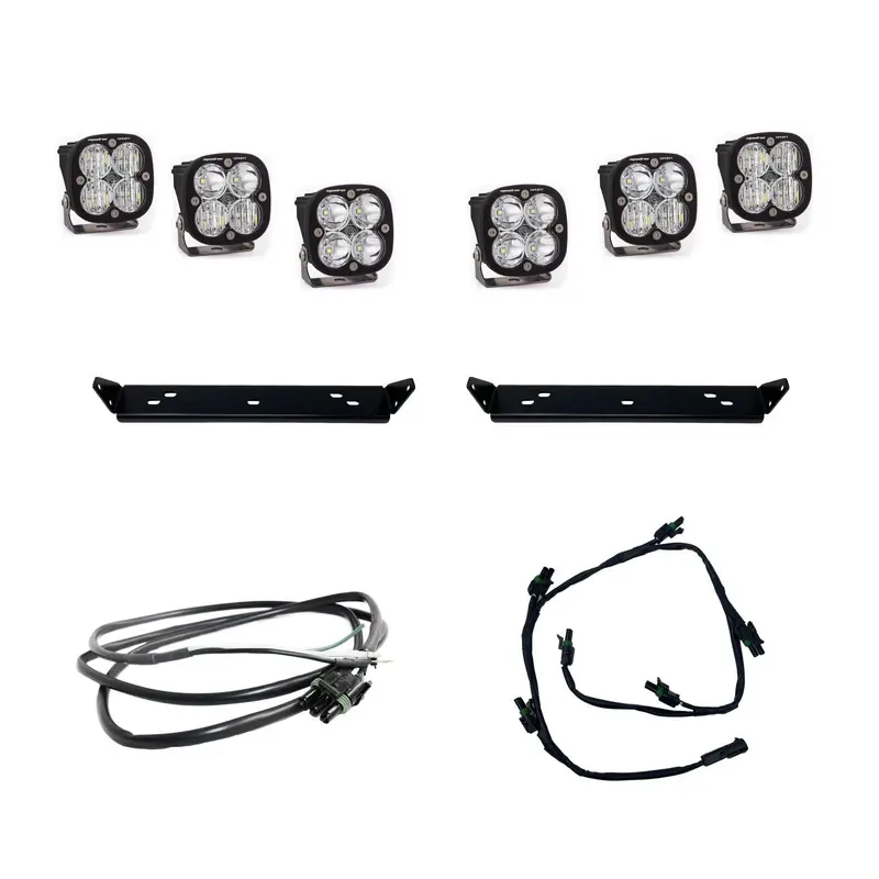 Squadron Sport Behind Grill Kit Fits 21-On Ford Raptor Baja Designs 1