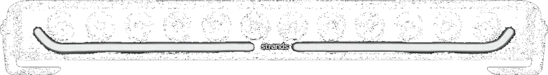 Strands 20″ Dark Night Identity E-Marked Single Row 1
