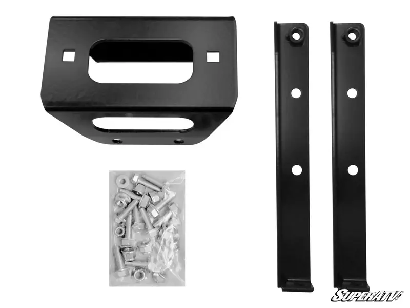 Super Atv Rzr Winch Mount Plate Kit 1