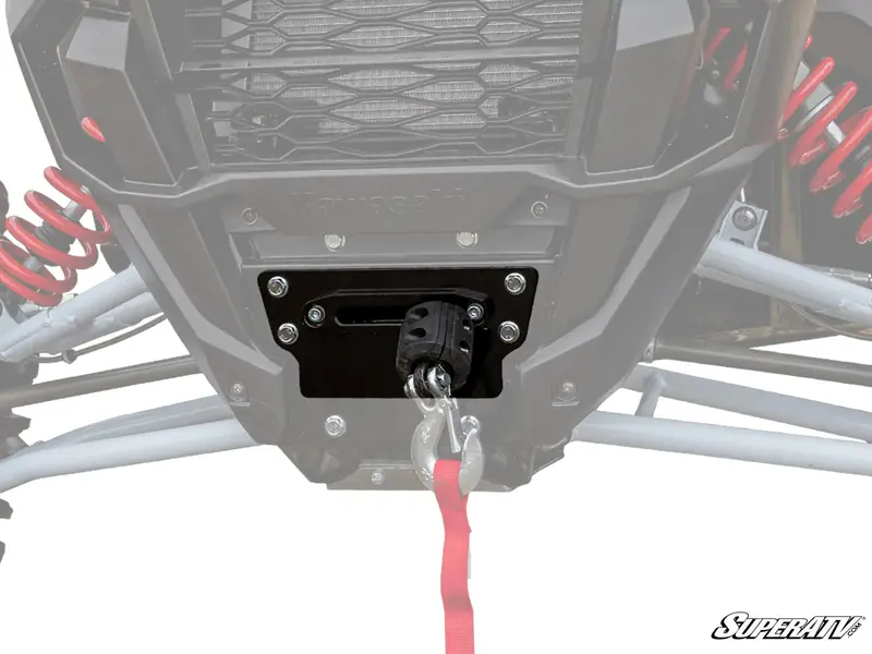 Superatv Kawasaki Teryx Krx Winch Mounting Plate 1