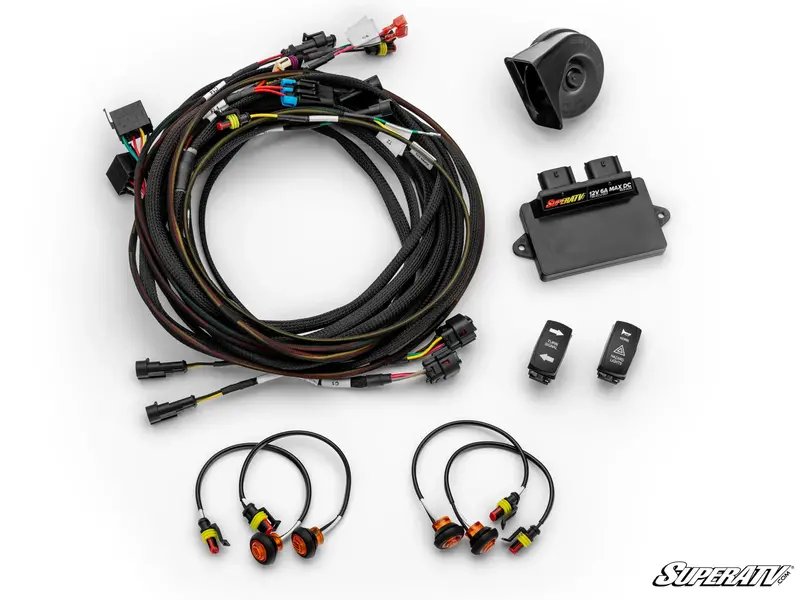Superatv Polaris Ranger 1000 Deluxe Self-Canceling Turn Signal Kit 1