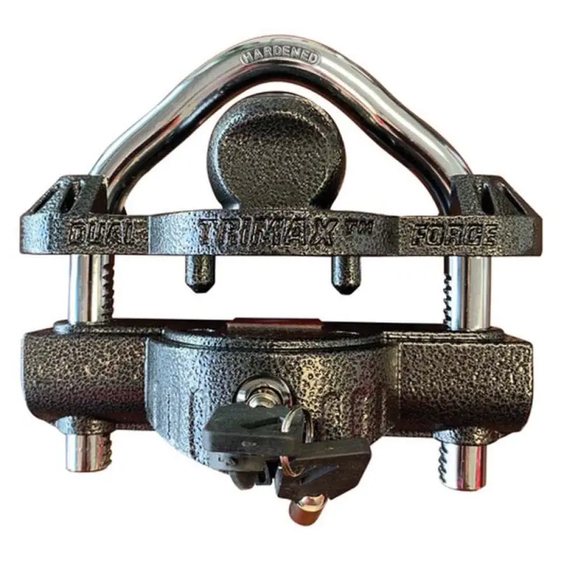Trimax Umax50d Deluxe Universal Dual Purpose Trailer Coupler Lock With An Integrated U-Lock Feature 1