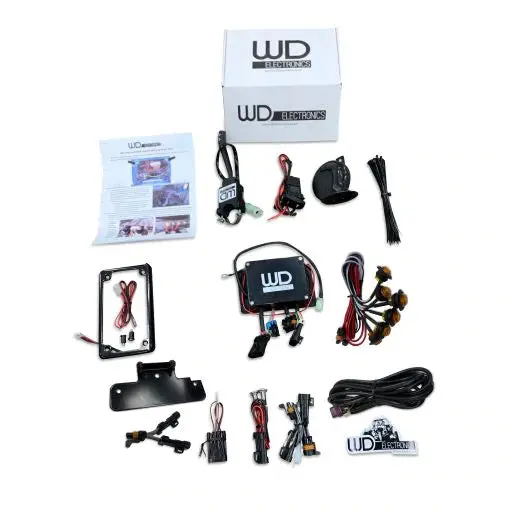 Wd Electronics Can-Am X3 Integrated Street Legal Kit / Turn Signal Kit (See Page For Turn Signal Options) 1