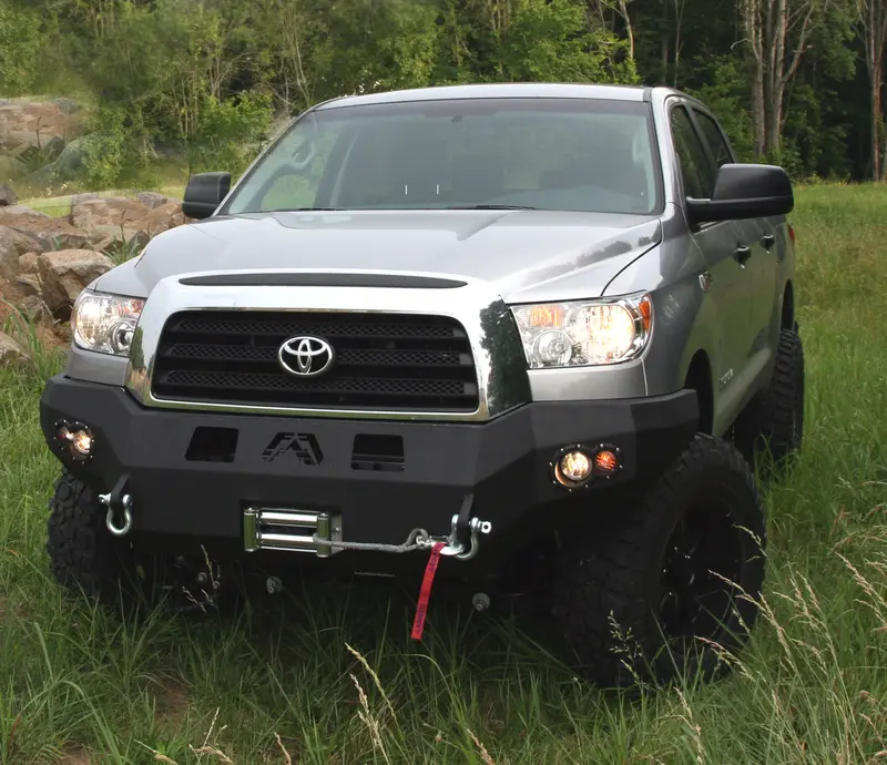 Fab Fours Tt07-H1851-B Heavy-Duty Winch-Ready Front Bumper 1