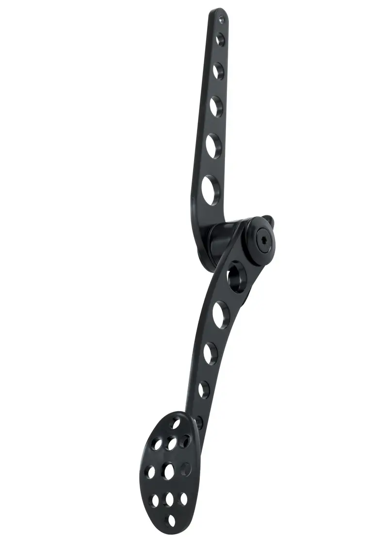 Lokar Lakester-Style Black Gas Pedal Assembly 1
