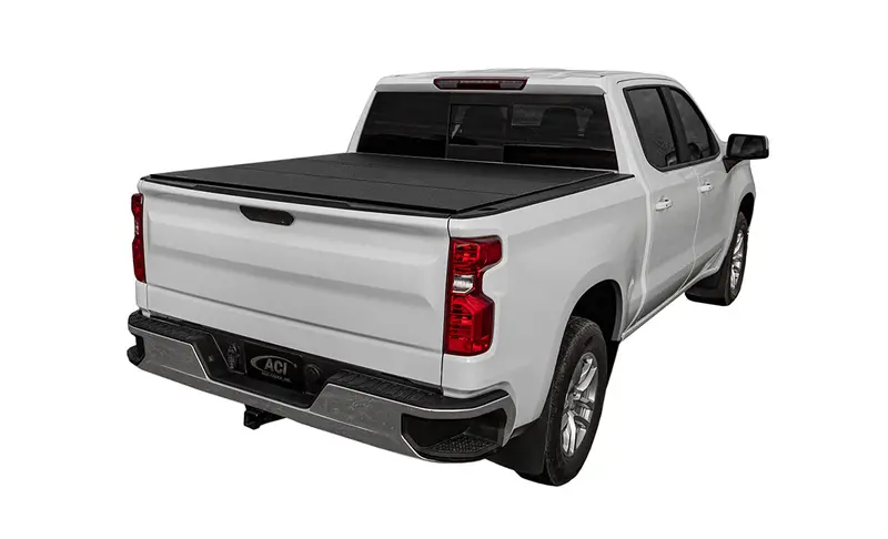 Lomax B3050099 Folding Hard Tonneau Cover For Truck Beds 1