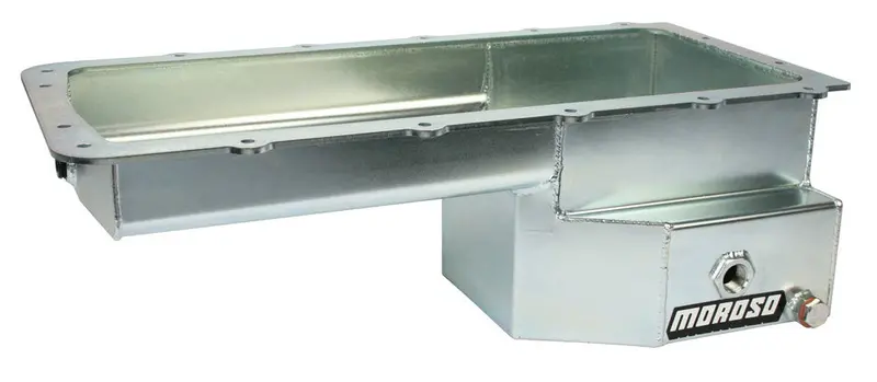 Moroso 20571 Steel Oil Pan – Engineered For Ford 5.0L Coyote, Enhanced Capacity & Durability 1
