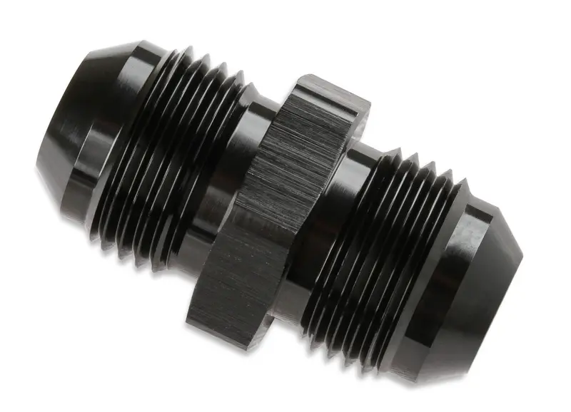 Mr. Gasket 481508-Bl Black 8An Male Union Fitting For Fuel And Oil Systems 1