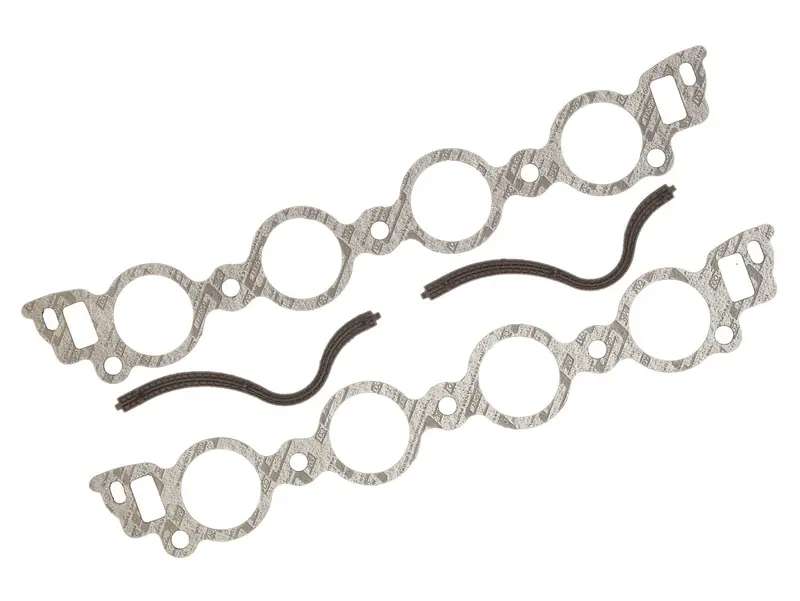 Mr. Gasket Round-Port Intake Manifold Gasket – 2.48" Port Diameter, Universal Fit 1