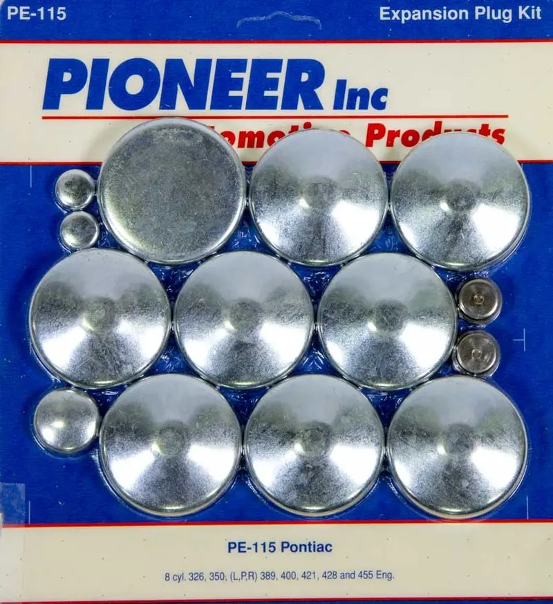 Pioneer Pe115 Pontiac 350 Freeze Plug Kit 1